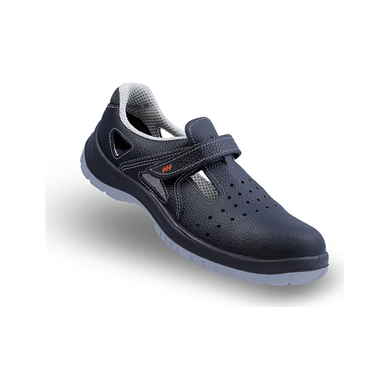 Mekap Jeriko 234R Siyah Sandalet İş Ayakkabısı