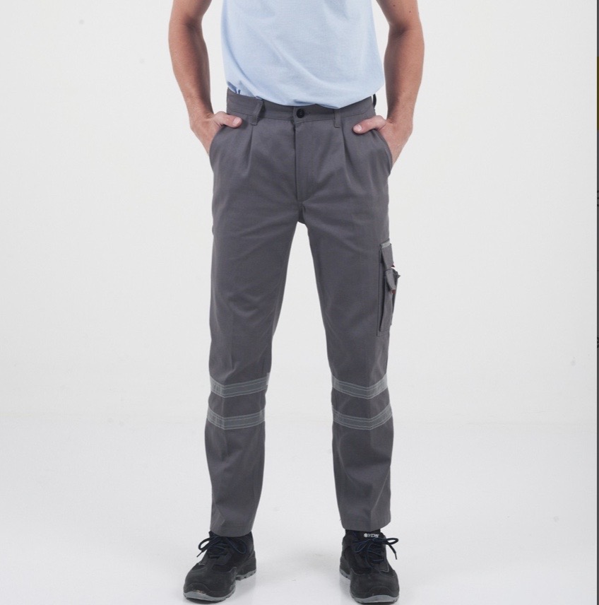 Çift Sıra 3 Cm Reflektörlü Kapitoneli Pantolon