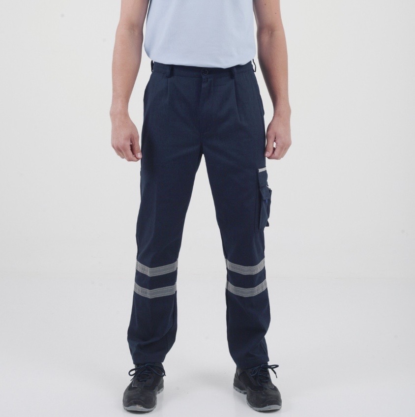 Çift Sıra 3 Cm Reflektörlü Pilili Pantolon