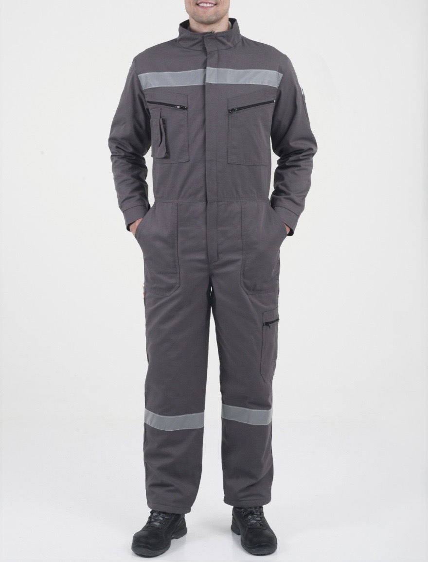 Kapitoneli Dik Yakalı Tulum