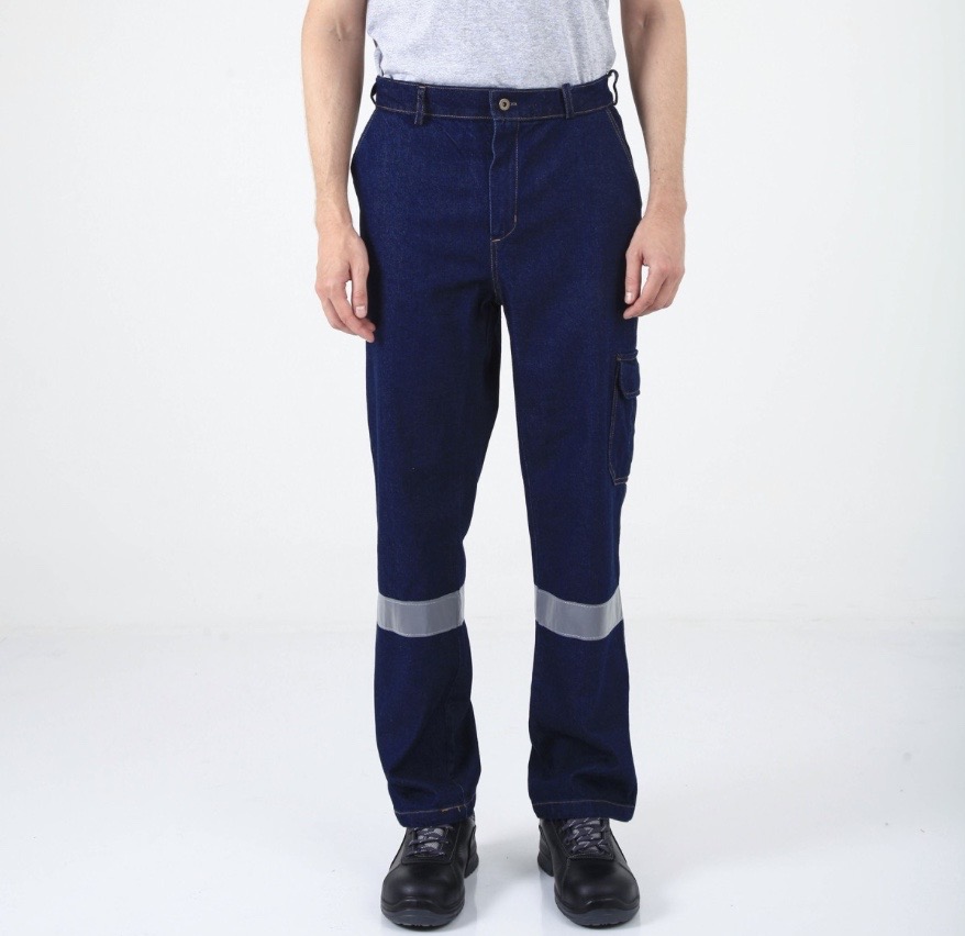 Reflektörlü Kot Pantolon