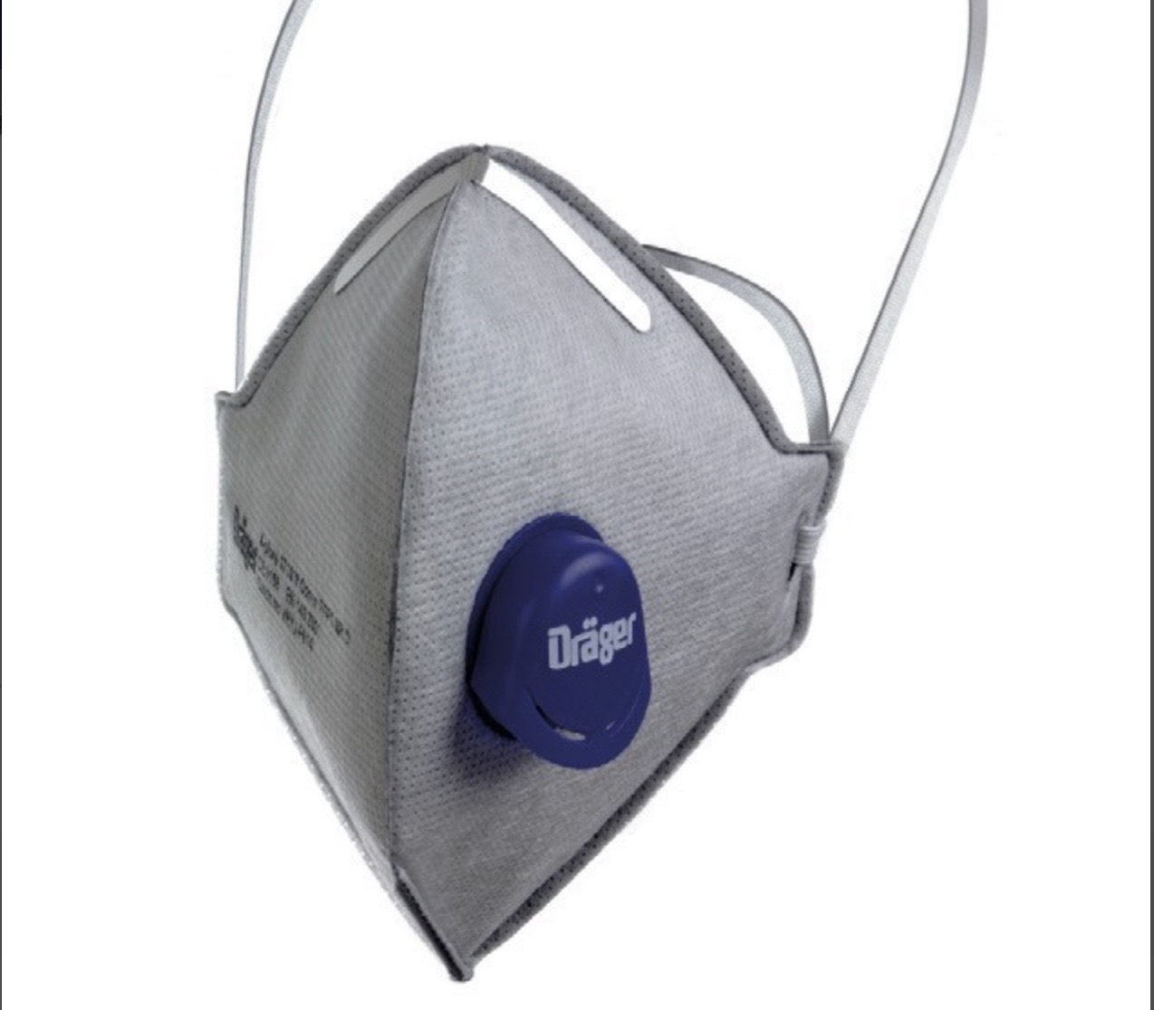Draeger X-Plore 1720 V Ffp2 D Ventilli  Aktif Karbonlu 